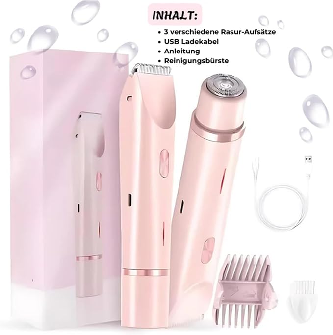 2-in-1 Women’s Electric Shaver & Trimmer