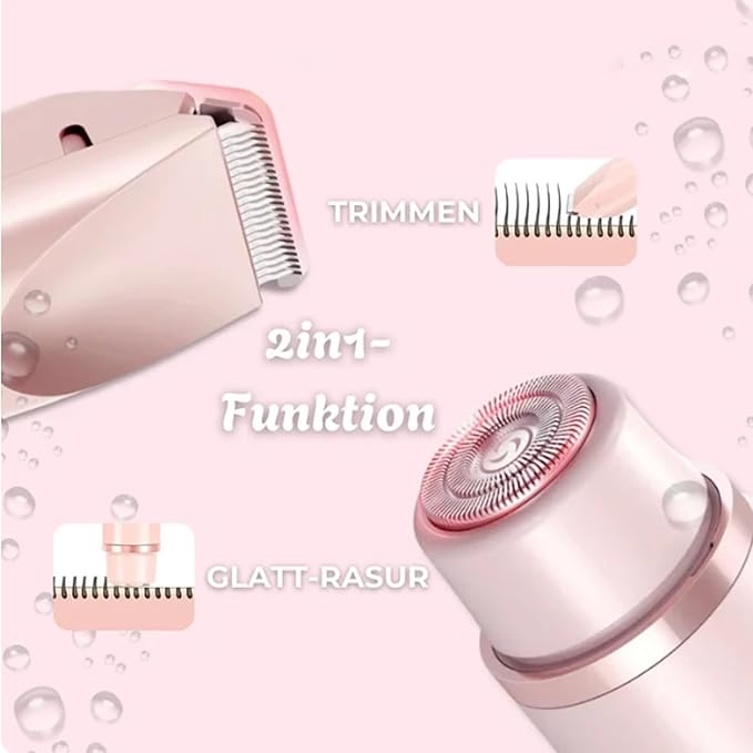 2-in-1 Women’s Electric Shaver & Trimmer
