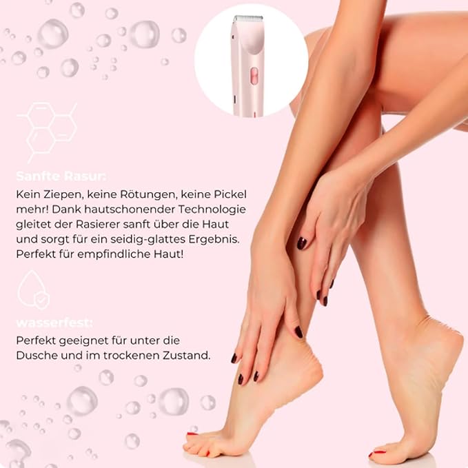 2-in-1 Women’s Electric Shaver & Trimmer