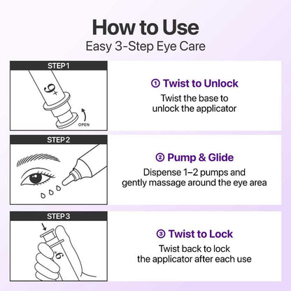 Numbuzin No.9 NAD+ Retinol Volumetox™ Eye Cream