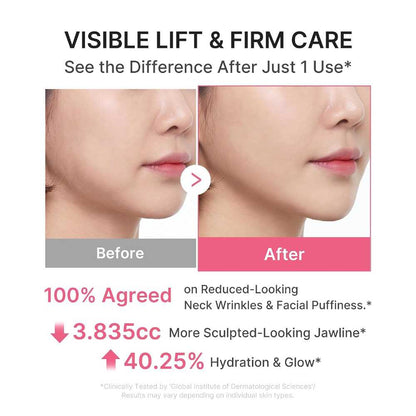 NeckLift™ PDRN Firming Neck Cream with Gua Sha Applicator