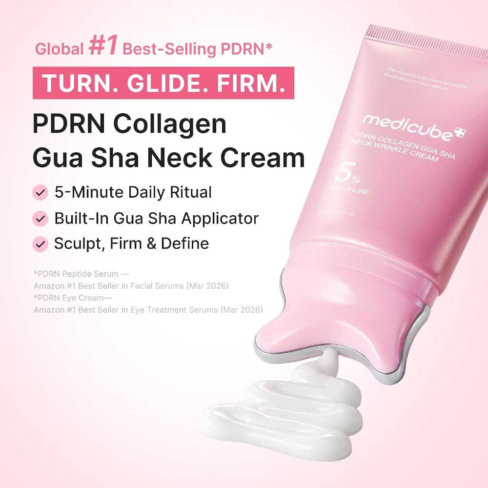 NeckLift™ PDRN Firming Neck Cream with Gua Sha Applicator