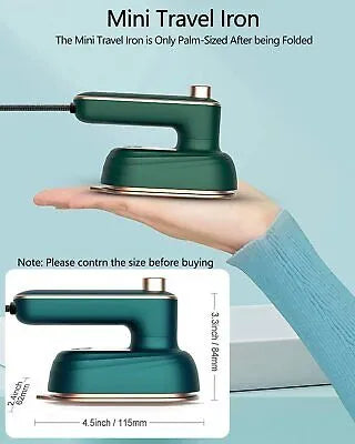 SteamGlide Mini Pro™ Portable Electric Iron