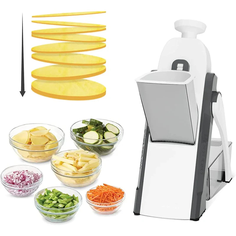 4-in-1 SafeSlice Vegetable Cutter