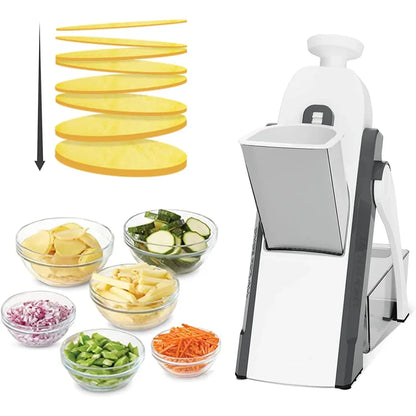 4-in-1 SafeSlice Vegetable Cutter